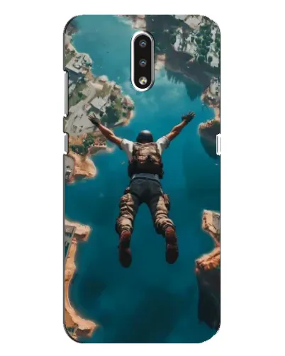 Чохол для Nokia 2.3 з картинкою «PUBG — вільне падіння»