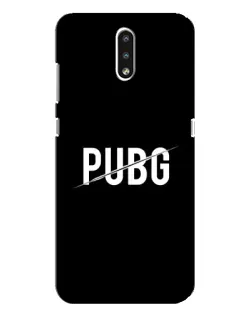 Чохол для Nokia 2.3 з картинкою «PUBG — білий логотип» Чохол для Nokia 2.3 з картинкою «PUBG — білий логотип»