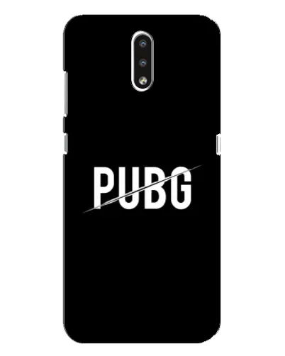 Чохол для Nokia 2.3 з картинкою «PUBG — білий логотип»