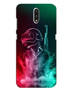 Чохол для Nokia 2.3 з картинкою «PUBG — вогняний воїн» Чохол для Nokia 2.3 з картинкою «PUBG — вогняний воїн»