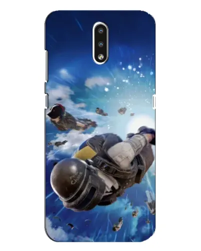 Чохол для Nokia 2.3 з картинкою «Десант PUBG — стрибок»