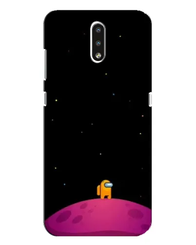 Чехол для Nokia 2.3 с картинкой «Одинокий герой на планете» Чехол для Nokia 2.3 с картинкой «Одинокий герой на планете»