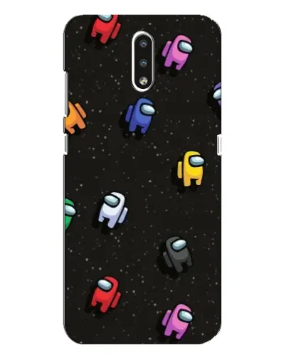 Чехол для Nokia 2.3 с картинкой «Космический паттерн Among Us» Чехол для Nokia 2.3 с картинкой «Космический паттерн Among Us»