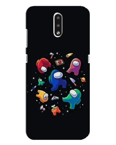 Чехол для Nokia 2.3 с картинкой «Among Us космос» Чехол для Nokia 2.3 с картинкой «Among Us космос»