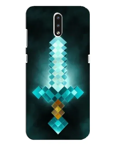 Чехол для Nokia 2.3 с картинкой «Алмазный меч неон»
