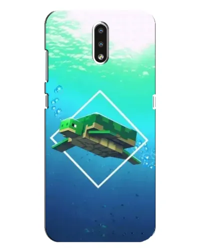 Чехол для Nokia 2.3 с картинкой «Черепаха Minecraft» Чехол для Nokia 2.3 с картинкой «Черепаха Minecraft»