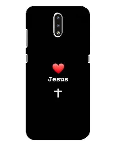 Чохол для Nokia 2.3 з картинкою «Серце - Jesus»