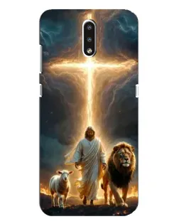 Чохол для Nokia 2.3 з картинкою «Лев Юди та Світло» Чохол для Nokia 2.3 з картинкою «Лев Юди та Світло»