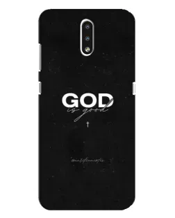 Чохол для Nokia 2.3 з картинкою «GOD — Бог над усім»