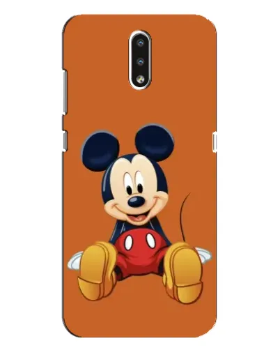Чехол для Nokia 2.3 с картинкой «Микки отдыхает»