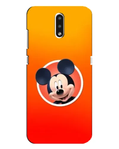 Чехол для Nokia 2.3 с картинкой «Mickey в круге»
