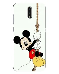 Чехол для Nokia 2.3 с картинкой «Mickey на канате» Чехол для Nokia 2.3 с картинкой «Mickey на канате»