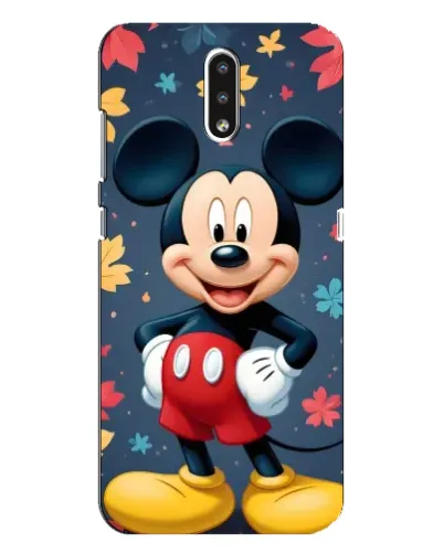 Чехол для Nokia 2.3 с картинкой «Осенний Mickey Mouse»