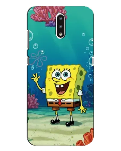 Чехол для Nokia 2.3 с картинкой «Подводный привет»