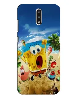 Чехол для Nokia 2.3 с картинкой «Развлечения на пляже»