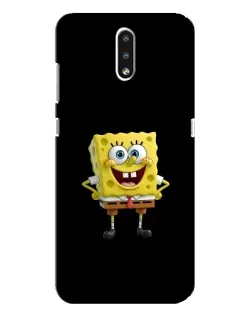 Чехол для Nokia 2.3 с картинкой «Классический Губка Боб»