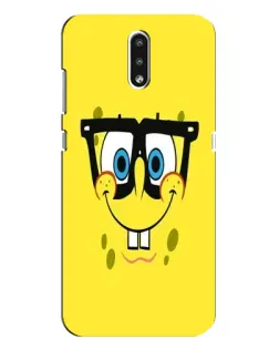Чехол для Nokia 2.3 с картинкой «Минималистичный Спанч Боб» Чехол для Nokia 2.3 с картинкой «Минималистичный Спанч Боб»