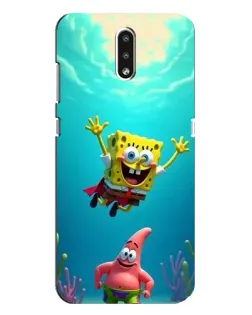 Чехол для Nokia 2.3 с картинкой «Спанч Боб под водой» Чехол для Nokia 2.3 с картинкой «Спанч Боб под водой»