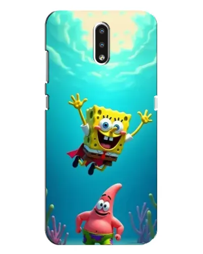 Чехол для Nokia 2.3 с картинкой «Спанч Боб под водой» Чехол для Nokia 2.3 с картинкой «Спанч Боб под водой»