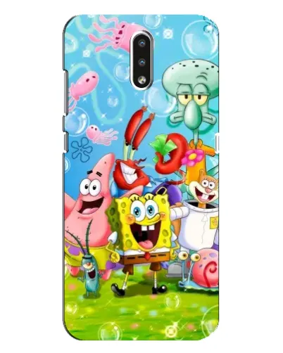 Чехол для Nokia 2.3 с картинкой «Губка Боб и друзья» Чехол для Nokia 2.3 с картинкой «Губка Боб и друзья»