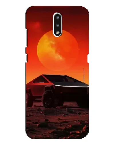 Чохол для Nokia 2.3 з картинкою «Cybertruck на Марсі»