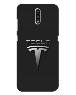 Чохол для Nokia 2.3 з картинкою «Сталевий логотип Tesla» Чохол для Nokia 2.3 з картинкою «Сталевий логотип Tesla»