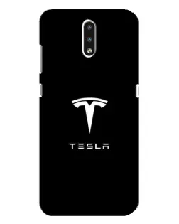 Чохол для Nokia 2.3 з картинкою «Tesla White Logo» Чохол для Nokia 2.3 з картинкою «Tesla White Logo»