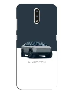 Чохол для Nokia 2.3 з картинкою «Сріблястий Cybertruck Tesla» Чохол для Nokia 2.3 з картинкою «Сріблястий Cybertruck Tesla»