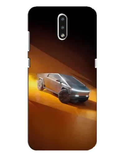 Чохол для Nokia 2.3 з картинкою «Cybertruck у пустелі»