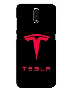 Чохол для Nokia 2.3 з картинкою «Tesla Red Logo» Чохол для Nokia 2.3 з картинкою «Tesla Red Logo»