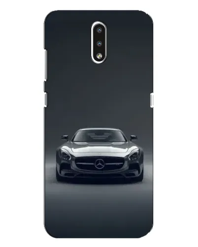 Чехол для Nokia 2.3 с картинкой «Mercedes на черном»