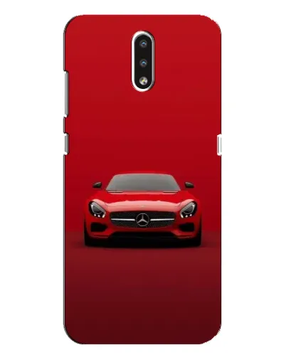 Чехол для Nokia 2.3 с картинкой «Красный Mercedes AMG»
