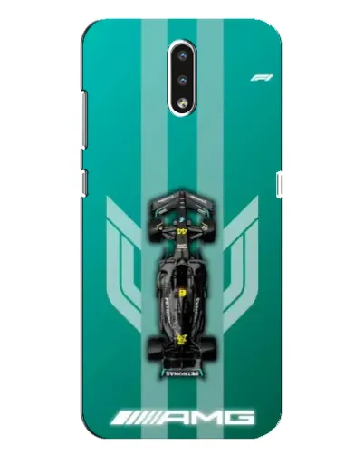 Чехол для Nokia 2.3 с картинкой «Mercedes AMG Petronas»