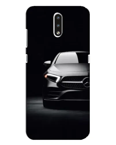 Чехол для Nokia 2.3 с картинкой «Свет фар Mercedes»