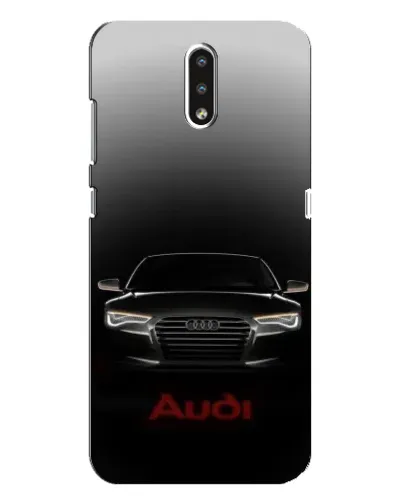 Чехол для Nokia 2.3 с картинкой «Audi — градиентный контур» Чехол для Nokia 2.3 с картинкой «Audi — градиентный контур»
