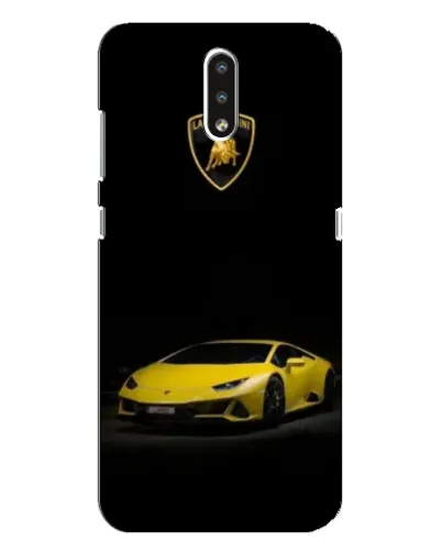 Чехол для Nokia 2.3 с картинкой «Lamborghini желтый акцент» Чехол для Nokia 2.3 с картинкой «Lamborghini желтый акцент»