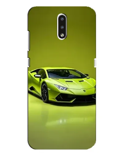Чехол для Nokia 2.3 с картинкой «Салатовый Lamborghini Huracan» Чехол для Nokia 2.3 с картинкой «Салатовый Lamborghini Huracan»
