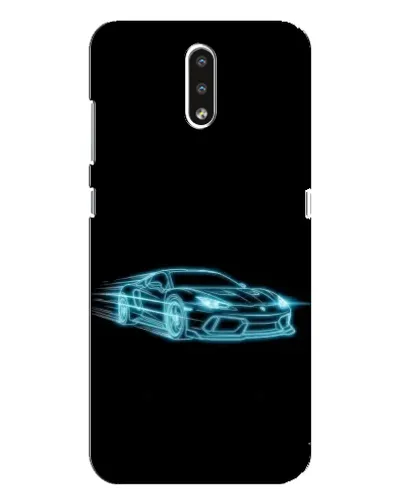 Чехол для Nokia 2.3 с картинкой «Неоновый контур Lamborghini» Чехол для Nokia 2.3 с картинкой «Неоновый контур Lamborghini»
