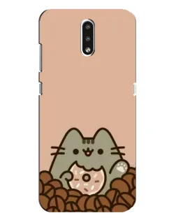 Чехол для Nokia 2.3 с картинкой «Кофейный Пушин»