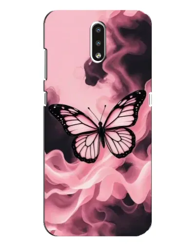Чехол для Nokia 2.3 с картинкой «Бабочка в дыму» Чехол для Nokia 2.3 с картинкой «Бабочка в дыму»