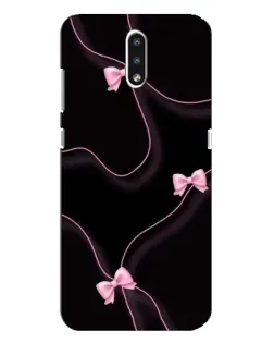 Чехол для Nokia 2.3 с картинкой «Розовые ленты»