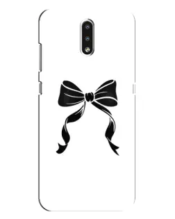 Чехол для Nokia 2.3 с картинкой «Классический бант»