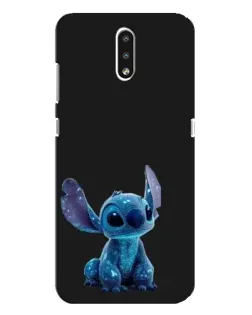 Чохол для Nokia 2.3 з картинкою «Стіч на чорному» Чохол для Nokia 2.3 з картинкою «Стіч на чорному»