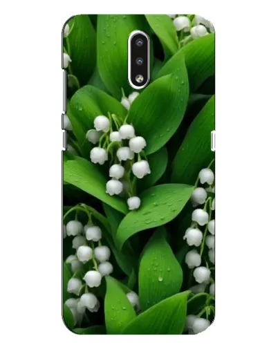 Чехол для Nokia 2.3 с картинкой «Ландыши в зелени»