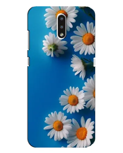Чехол для Nokia 2.3 с картинкой «Белоснежные маргаритки»