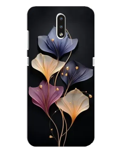 Чехол для Nokia 2.3 с картинкой «Лиловые цветы грации»