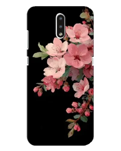 Чехол для Nokia 2.3 с картинкой «Розовая ветка сакуры»