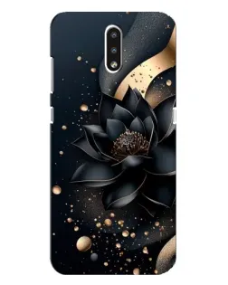 Чехол для Nokia 2.3 с картинкой «Черный лотос»
