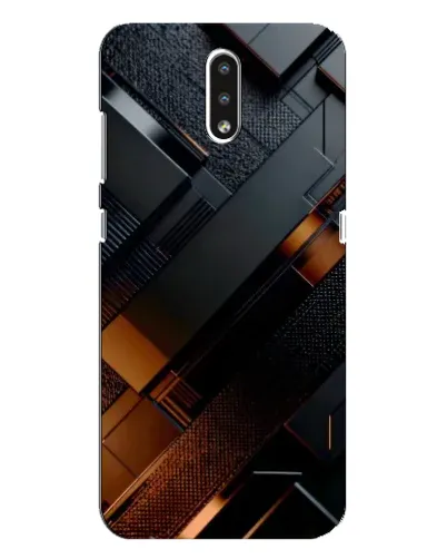 Чехол для Nokia 2.3 с картинкой «Черные геометрические блоки» Чехол для Nokia 2.3 с картинкой «Черные геометрические блоки»