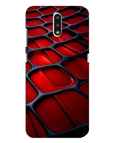 Чехол для Nokia 2.3 с картинкой «Красная глянцевая сетка» Чехол для Nokia 2.3 с картинкой «Красная глянцевая сетка»